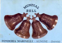 Agnone - Isernia - Munduial Bell - Ponticicia Fonderia Maribelli - Formato Grande Non Viaggiata - Isernia