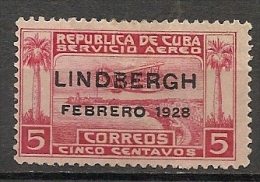 CUBA - Posta Aérienne - Air Mail - Yvert # 2 - * MINT (H) - Aéreo