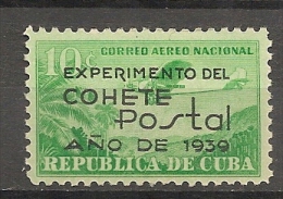 CUBA - Posta Aérienne - Air Mail - Yvert # 31 -  * MINT (Light Trace Of Hinge) - Poste Aérienne