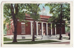 NAPOLEON OHIO POST OFFICE BUILDING  ~ Ca 1920s-1930s Vintage Ohio Postcard [5938] - Autres & Non Classés
