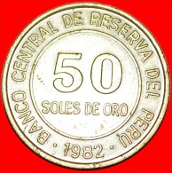 * CORNUCOPIA WITHOUT MINT MARK (1979-1983): PERU  50 SOLES 1982!  LOW STARTNO RESERVE! - Perú