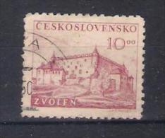 Czechoslovakia 1949 Mi Nr 585  Zvolen  (a1p2) - Oblitérés