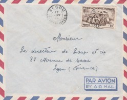 AOF Yvert  40  Sur Lettre Avion SEGOU Soudan Français 17/11/1952 - Brieven En Documenten