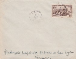 AOF Yvert  40  Sur Lettre Avion KATI Soudan Français 8/7/1952 - Brieven En Documenten