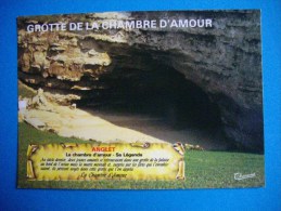 CPM  ANGLET  -  64  -  Grotte De La Chambre D'Amour  -  Sa Légende  -  Pyrénées Atlantiques - Anglet