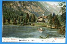 LIPP515, Pension Blausee, 3463, Précurseur,  Circulée 1903 Cachet Frutigen - Frutigen