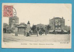 CPA Monument Durand-Claye Place Voltaire ASNIERES 92 - Asnieres Sur Seine