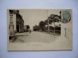 62- SAMER - La Rue De MONTREUIL 1908 - Samer