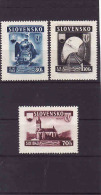 Slovakia 1943 Mi 124-126 **, Mint - Neufs