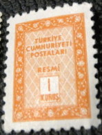 Turkey 1960 Official 1k Used - Francobolli Di Servizio