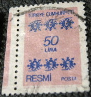 Turkey 1981 Official 50l - Used - Francobolli Di Servizio