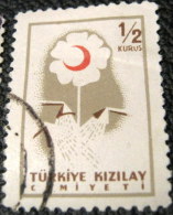 Turkey 1957 Red Crescent 0.5k - Used - Liefdadigheid Zegels