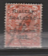 IRLANDE N° 23 2P ORANGE AVEC SURCHARGE OBL - Used Stamps