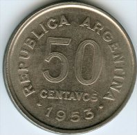 Argentine Argentina 50 Centavos 1953 KM 49 - Argentinië