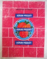 # AGRUMI PREGIATI Type2 PAPER FRUIT WRAPPER Orangenpapier Papier D´Orange Naranja Arancia Frutta - Fruits Et Légumes