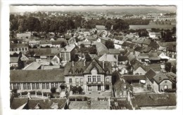 CPSM VENETTE (Oise) - En Avion Au-dessus De.....place De La Mairie Et Groupe Scolaire - Venette