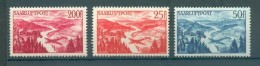 Saar 252/54 SATZ**POSTFRISCH 44EUR (70696 - Unused Stamps