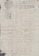 E1231 DOMINICA REP SPAIN ESPAÑA SEALED PAPER 1715 TO 1720-21. SURCHARGE PAPER - Fiscal-postal