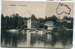 - CUISERY - Les Moulins - écrite En 1915, Cliché Peu Courant, édition Michallet, Coins Ok, TBE, Scans. - Altri & Non Classificati