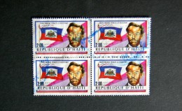 Haiti - 1988 Airmail - Charlemagne Peralte Commemoration - Bloc Of 4 * 2G - Haïti