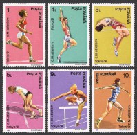 Romania 1991 World Track Field Championship TOKYO Running Jump Sports Javelin Stamps MNH Michel 4740-4745 Sc 3698-3703 - Ungebraucht