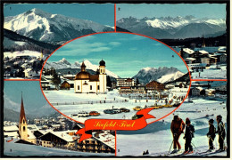 Seefeld In Tirol  -  Winteransichten  -  Mehrbild-Ansichtskarte Ca. 1980    (4881) - Seefeld
