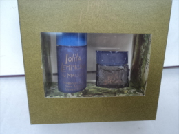 LOLITA LEMPICKA " AU MASCULIN : LE THEATRE DE NATURE MINIATURE"    VOIR ET LIRE !! - Miniatures Men's Fragrances (in Box)