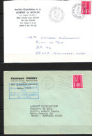 Mne De BEQUET 1.00 Rge     2 Lettres De 88 LAVELINE Devant BRUYERES Et BUSSANG  1976 Et 1977 Theme BOIS - 1971-1976 Marianne (Béquet)