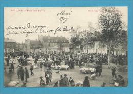 CPA  Métier Maquignons Le Marché Aux Cochons Place Aux Foires MOULINS 03 - Moulins