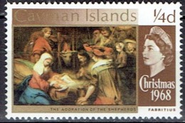 CAYMAN ISLANDS  # STAMPS FROM YEAR 1968 STANLEY GIBBONS 215 - Cayman (Isole)