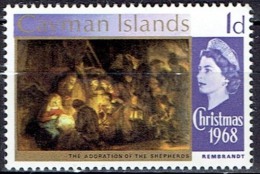 CAYMAN ISLANDS  # STAMPS FROM YEAR 1968 STANLEY GIBBONS 216 - Iles Caïmans