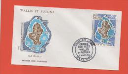 N° 81 500 F CARTES DES ILES MATA UTU LE 7/3/1978 - Cartas & Documentos