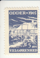 Denemarken Kerstvignet Cat. AFA Julemaerker Odder Velgorenhedsmaerke; Jaar 1965 * 2e Van 4 - Local Post Stamps