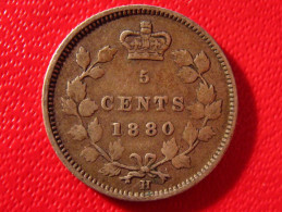 Canada - 5 Cents 1880 H 3899 - Canada