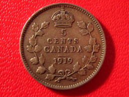 Canada - 5 Cents 1919 3930 - Canada