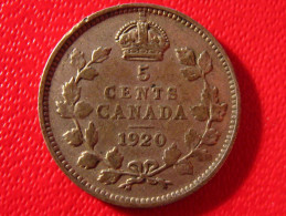 Canada - 5 Cents 1920 3922 - Canada
