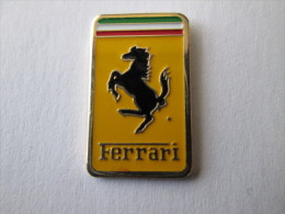 Ferrari Pin Ansteckknopf Emailliert Rechteckig - Ferrari