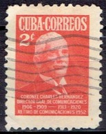 CUBA  #  STAMPS FROM YEAR 1952  STANLEY GIBBONS 612 - Usados