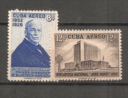 CUBA - Posta Aérienne - Air Mail  - Yvert # A 167/8 -  * MINT (Light Trace Of Hinge) - Luftpost