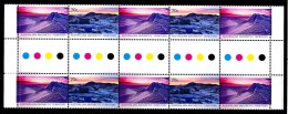 Australian Antarctic 2015 Colours Of The AAT Gutter Block Of 10 MNH - - Unused Stamps