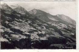 DIEMTIGTAL , Simmental - Panorama, Fliegeraufnahme  1958 - Diemtigen