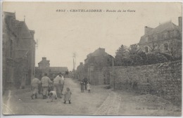 22  - CHATELAUDREN  -  Route De La GARE   -  Trés Rare - Châtelaudren