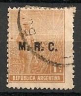 Timbres - Amérique - Service - 1915 -  1 C. - M.R.C. - - Oficiales