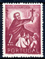 !										■■■■■ds■■ Portugal 1952 AF#760 ** St.Francisco Xavier 2$00 (x8681) - Neufs