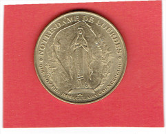 MEDAILLE DE PARIS NOTRE DAME DE LOURDES JUBILAEUM 2000 EN BON ETAT - 2000