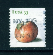 USA  -  2013  Apples  33c  Used As Scan - Used Stamps