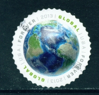 USA  -  2013  Weather Map  Global  Used As Scan - Used Stamps