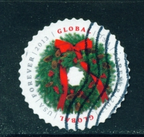 USA  -  2013  Wreath  Global  Used As Scan - Usados