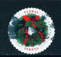 USA  -  2013  Wreath  Global  Used As Scan - Gebraucht