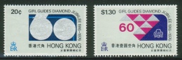 Grande Bretagne // Hong Kong // 1976 // 50ème Anniversaire Des Guides Y & T  318-319 - Nuevos